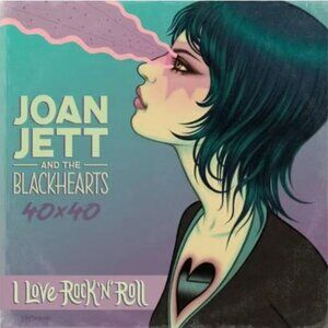 Joan Jett & The Blackhearts 40 x 40 ~ RSD 2021 ~ Graphic Book + 7” Vinyl ~ New!